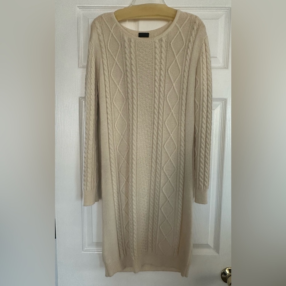 Wren Cable Knit Sweater Dress M